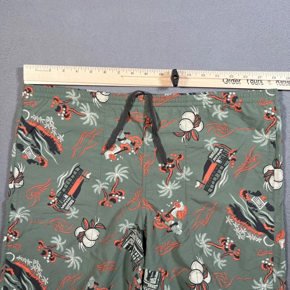 Patagonia Baggies Shorts Small C Street Mexico SoCal Surf Town Malibu Taco Stand